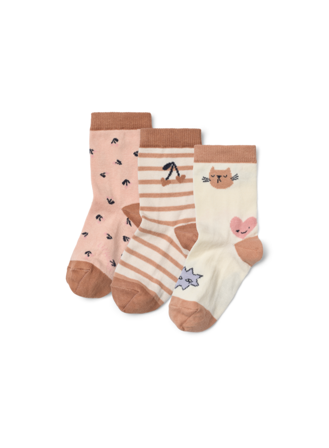 Silas Socks 3-Pack - Mood mix - Liewood