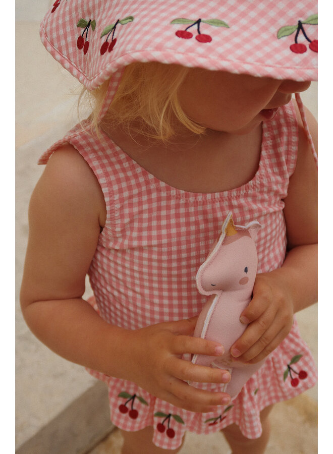 Soline Swim Hat - Geranium Pink - Konges Slojd