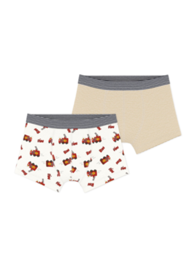 2 Boxers - Brandweer - Petit Bateau