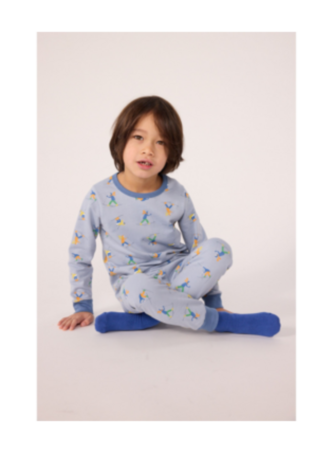 Kinderpyjama Fleece - Ski - Petit Bateau