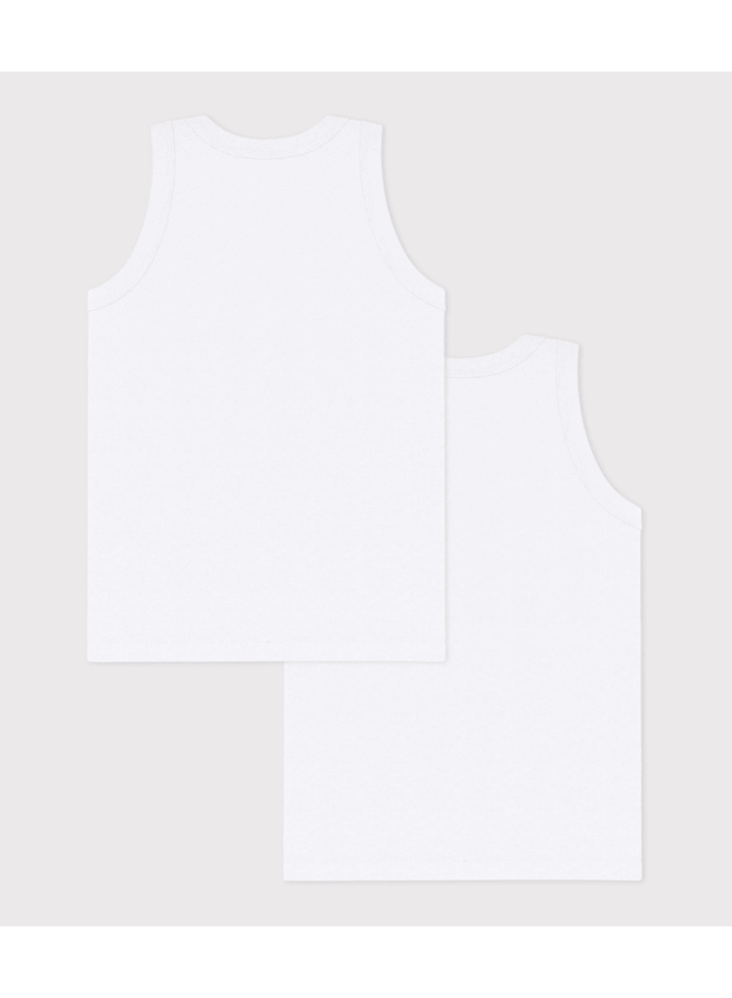 Set Kinderhemdjes Jongen - Wit - Petit Bateau