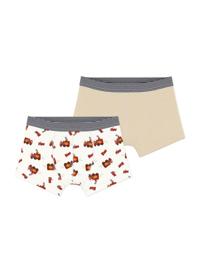2 Boxers - Brandweer - Petit Bateau