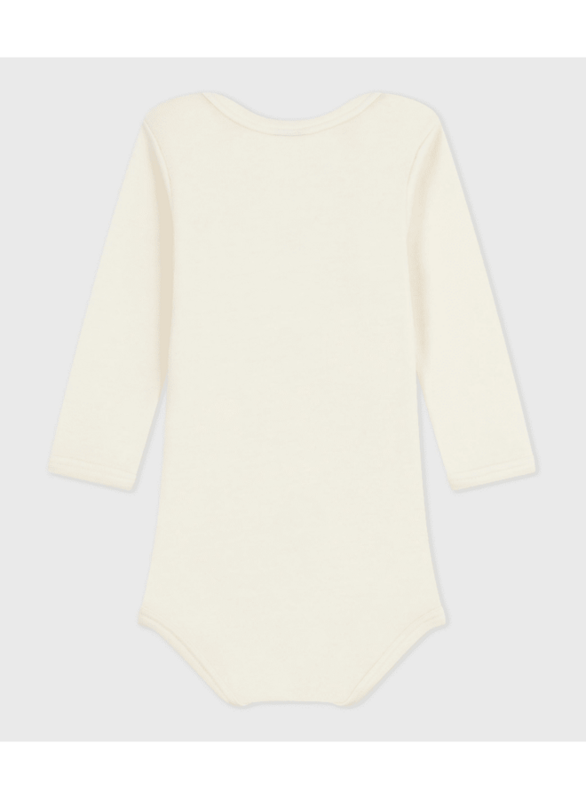 Wollen Body - Ecru - Petit Bateau