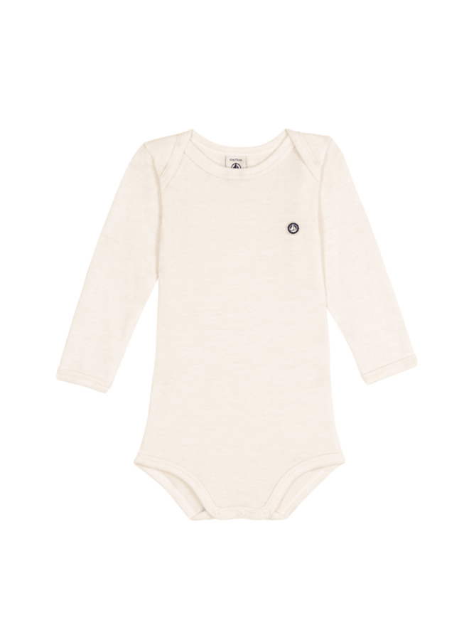 Wollen Body - Ecru - Petit Bateau