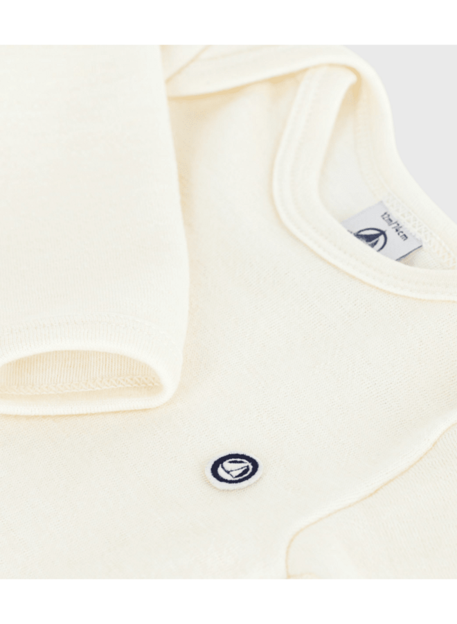 Wollen Body - Ecru - Petit Bateau
