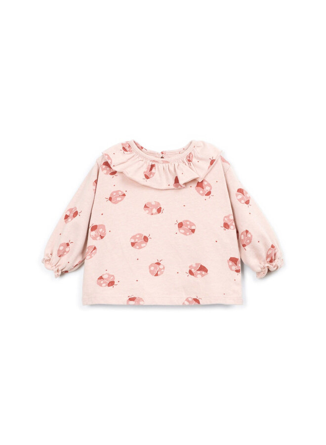Printed Jersey Ls T-Shirt - Embroidery - Play Up
