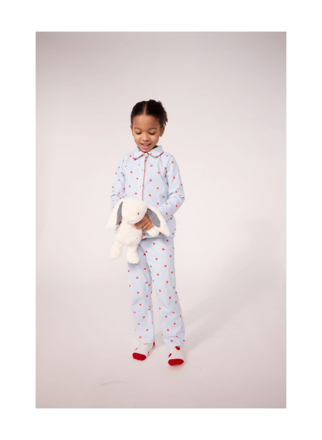 Kinderpyjama - Hartjes - Petit Bateau