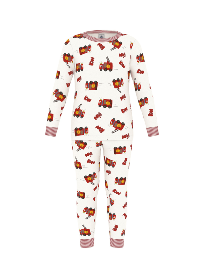 Kinderpyjama - Brandweer - Petit Bateau