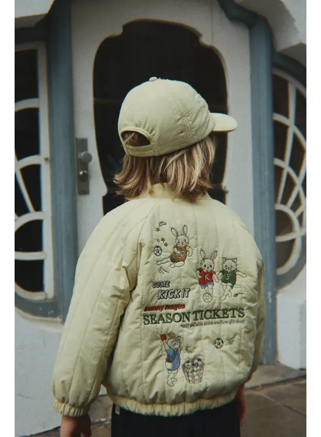Juno Bomber Jacket - Pale Olive Green - Konges Slojd