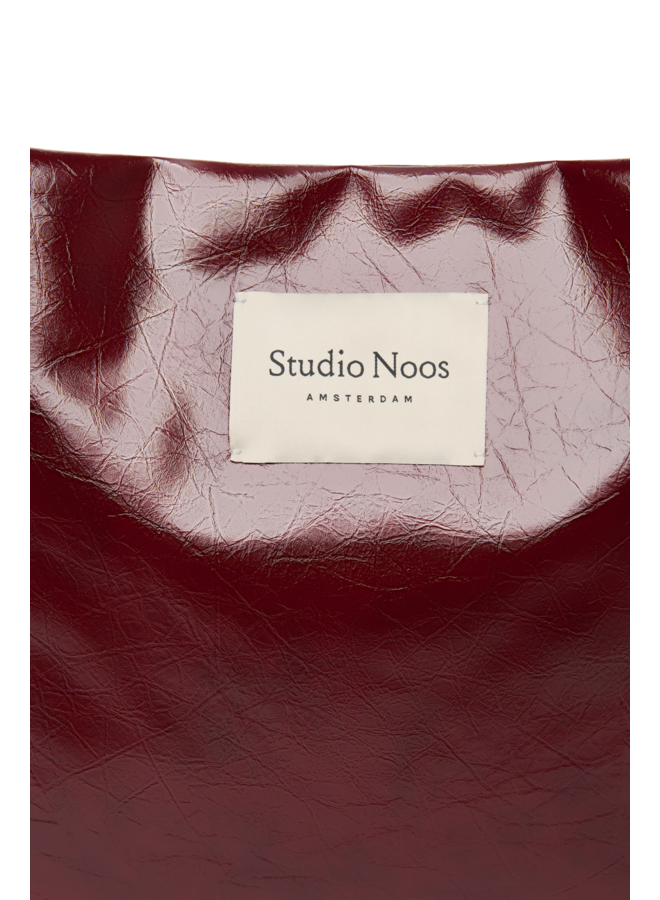Mom Bag - Burgundy Vegan Leather - Studio Noos