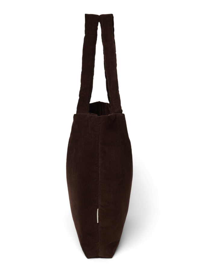 Mom bag - Dark Brown Rib Puffy - Studio Noos
