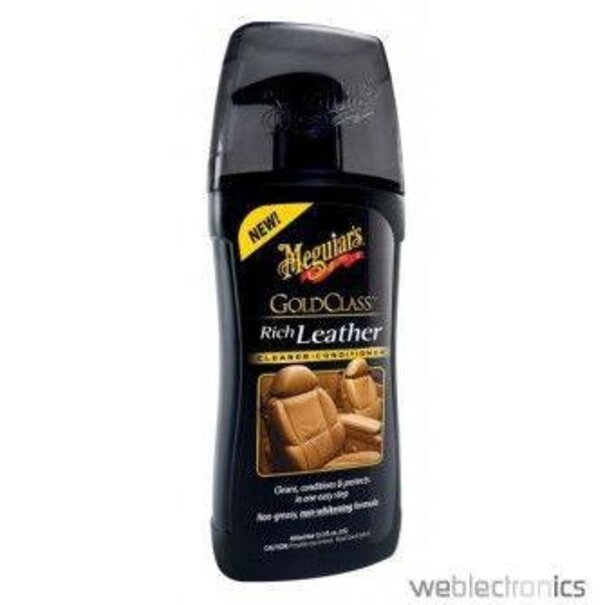 MEGUIARS MEGUIARS GOLD CLASS RICH LEATHER CLEANER & CONDITIONER INTERIOR