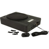 SSDN subwoofer Under-Seat 10 inch 150 Watt RMS zwart