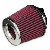 Power filter universeel Rood incl 5 adapterringen