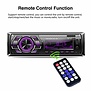 Radio RK527 LSLYA 7 color BacKlight car stereo 12V Bluetooth 1 channel FM auxiliary input receiver SD USB