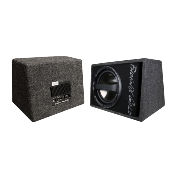 phoenix Gold Phoenix Gold Z Series Z112AB V2 Phoenix Gold Z-serie Z112AB V2 12 "320W actieve actieve port-wedgesubwoofer met ingebouwde versterker