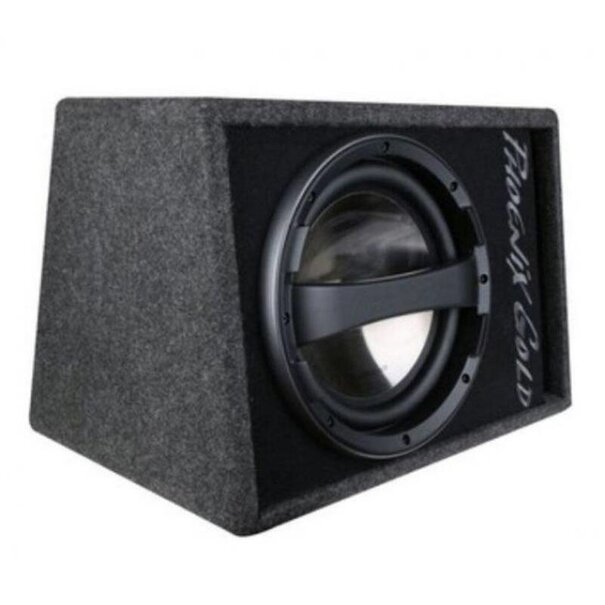 phoenix Gold Phoenix Gold Z110ABV2 25cm 80W active Subwoofer in bass reflex cabinet (incl. cable kit & remote control)