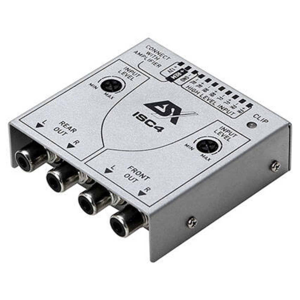 ISC4 HIGH/LOWLEVEL CONVERTER Lakro Autostyling en Audio