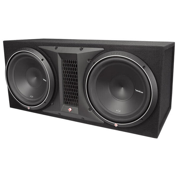 Rockford Fosgate P2-2X12  2 x 30 cm (12”) Vented Subwoofer System Rockford Fosgate