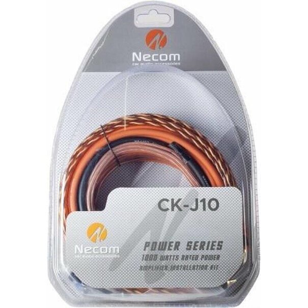 Necom Necom CK-J10 – Kabelset 10 mm² – Versterker Aansluit Set