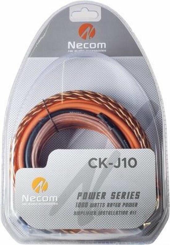 Necom Necom CK-J10 – Kabelset 10 mm² – Versterker Aansluit Set