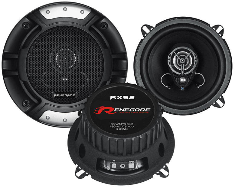 tandarts Min Verdragen Renegade RX52 Renegade 13 cm (5.25") 2-Way Coaxial Speakers - Lakro  Autostyling en Audio