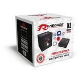 RBK550XL Renegade 50 Watts Basskit with 2-Channel Amplifier and  10 mm2 Amplifier Installation Kit