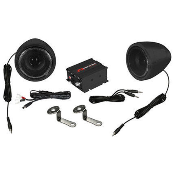 Renegade RXA100B Renegade Black Edition Sound System for Motor Cycles/Scooters