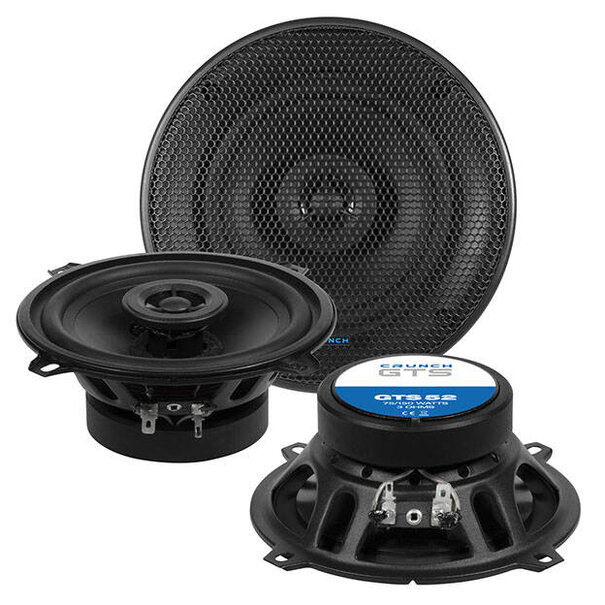 Crunch GTS52 Crunch 13 cm (5.25") Coaxial Speakers