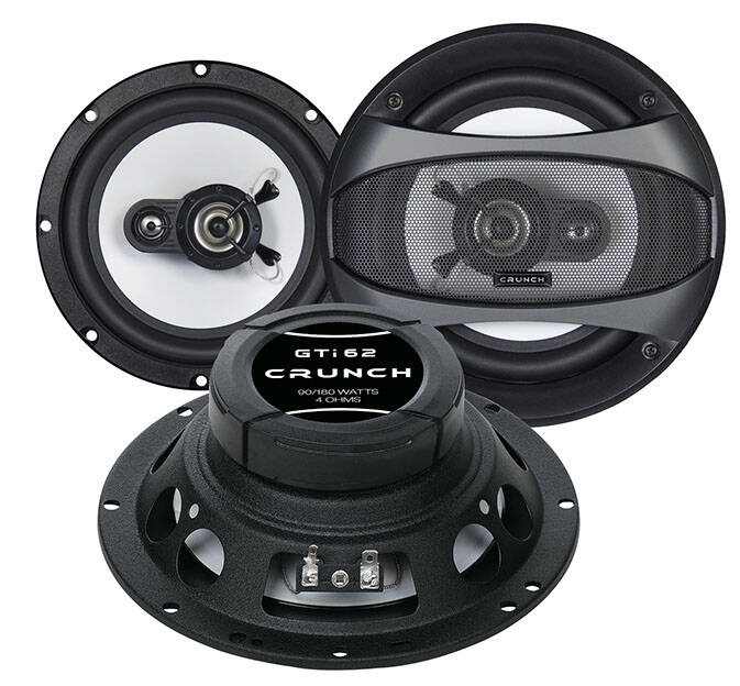 Appartement Twee graden Moedig Crunch GTi62 Crunch 16,5 cm (6.5") Coaxial Speakers - Lakro Autostyling en  Audio