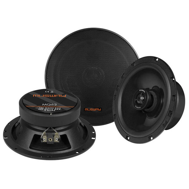 Musway Musway MQ62 16,5 CM (6.5”) 2-WAY COAXIAL-SPEAKERS