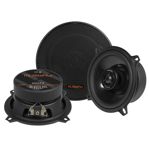 Musway Musway MQ52 13 CM (5.25”) 2-WAY COAXIAL-SPEAKERS