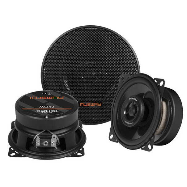 Musway Musway MQ42 10 CM (4”) 2-WAY COAXIAL-SPEAKERS