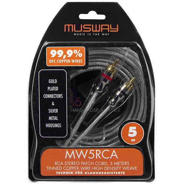 Musway MW5RCA RCA kabel 5m