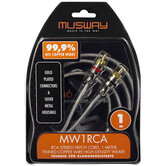 MW1RCA  RCA kabel 1 METER