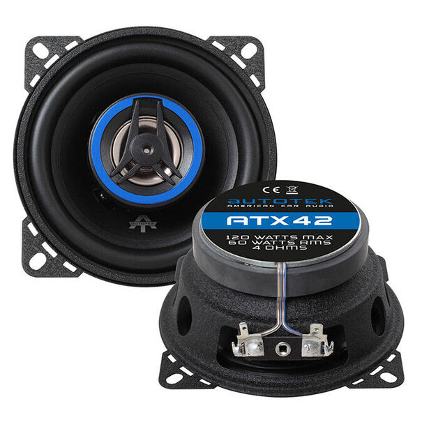 Autotek Autotek ATX42 10 cm (4”) 2-Way Coaxial-Speakers