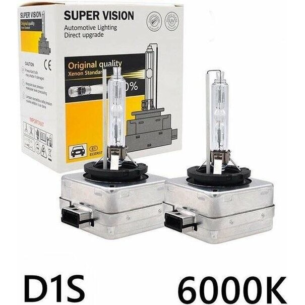 Xenon D1S Lampen - 6000k - wit - Grootlicht / Dimlicht - 12V- 2