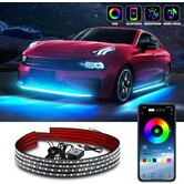 led strips 4x (onder de auto) met app