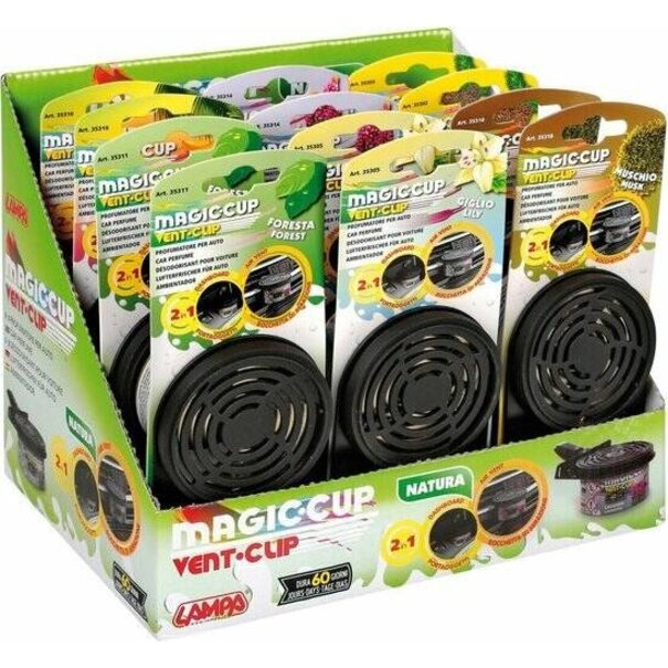 Magic cup Magic Cup Natura Geurblikjes 12 stuks mix