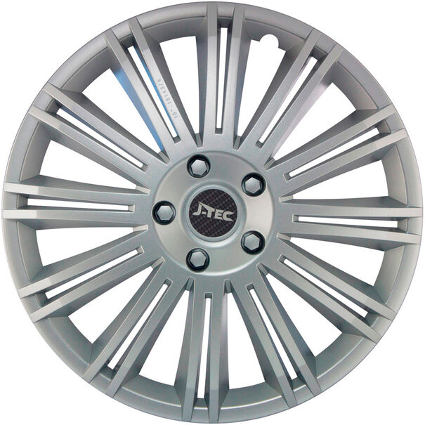 J-Tec 4-Delige J-Tec Wieldoppenset Discovery 13-inch zilver