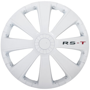 4-Delige Wieldoppenset RS-T 15-inch wit