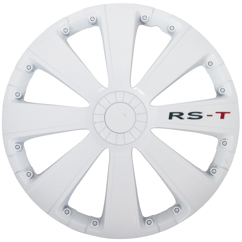 AutoStyle 4-Delige Wieldoppenset RS-T 16-inch wit