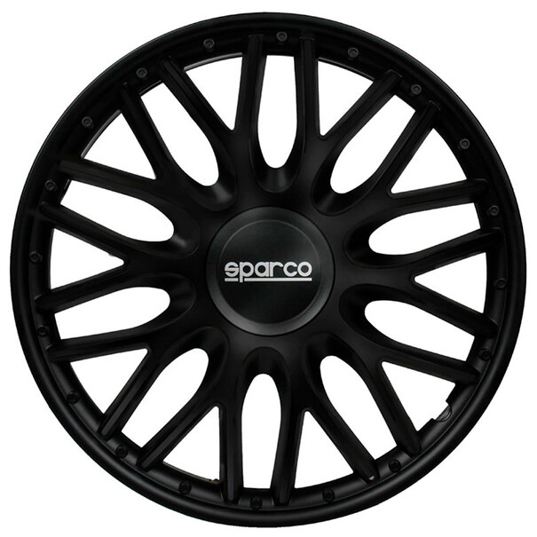 Sparco 4-Delige Sparco Wieldoppenset Roma 14-inch zwart