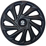 4-Delige Sparco Wieldoppenset Varese 16-inch zwart