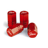 Simoni Racing Set ventielkapjes Exagonal - Rood