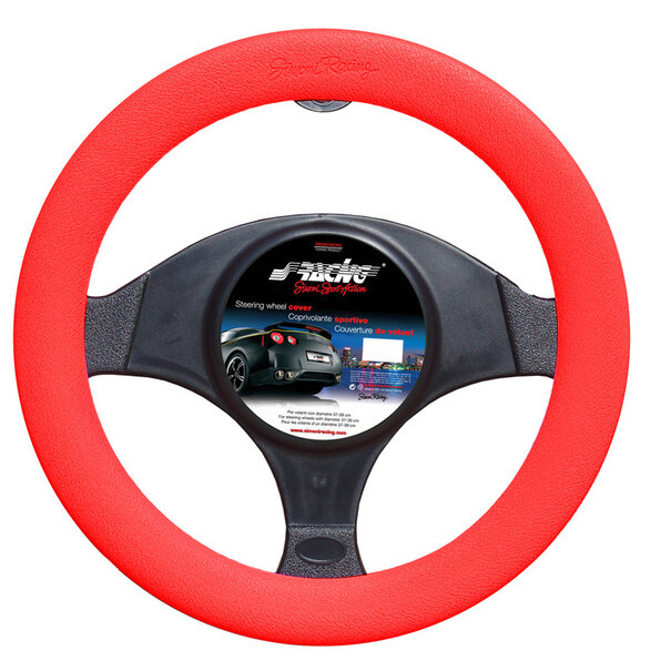 Simoni Racing Simoni Racing Stuurwielhoes Soft Silicon - 37-39cm - Rood