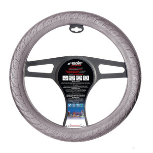 Simoni Racing Stuurwielhoes Tyre Soft Sil - 35-40cm - Grijs