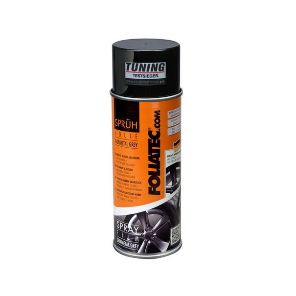 Foliatec Foliatec Spray Film (Spuitfolie) - gunmetal grijs metallic mat 1x400ml