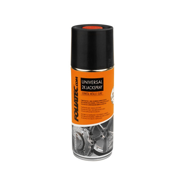 Foliatec Foliatec Universal 2C Spray Paint - gunmetal metallic glanzend 1x400ml