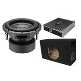 bassface 500watt rms 8inch subwoofer-pack